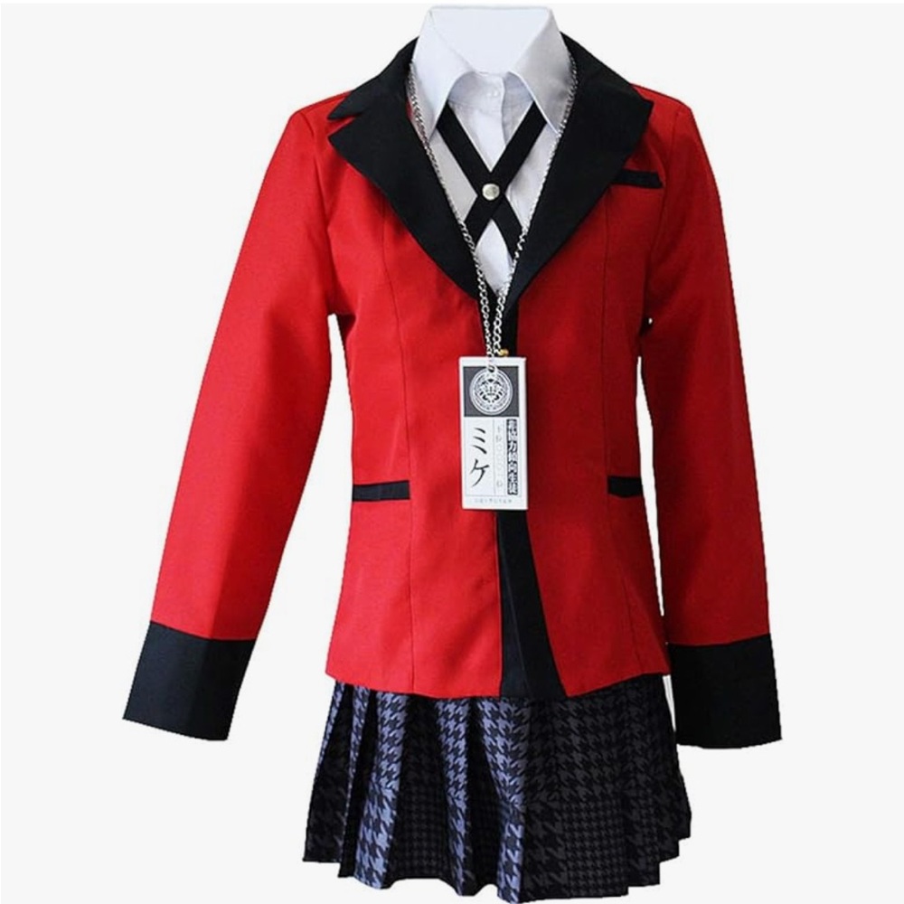 Jabami Yumeko Cosplay Costume Set